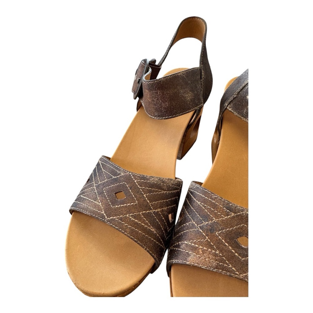 Dansko Women's Odele - Denim Metallic Leather size 41 / 10.5 - Picture 4 of 8